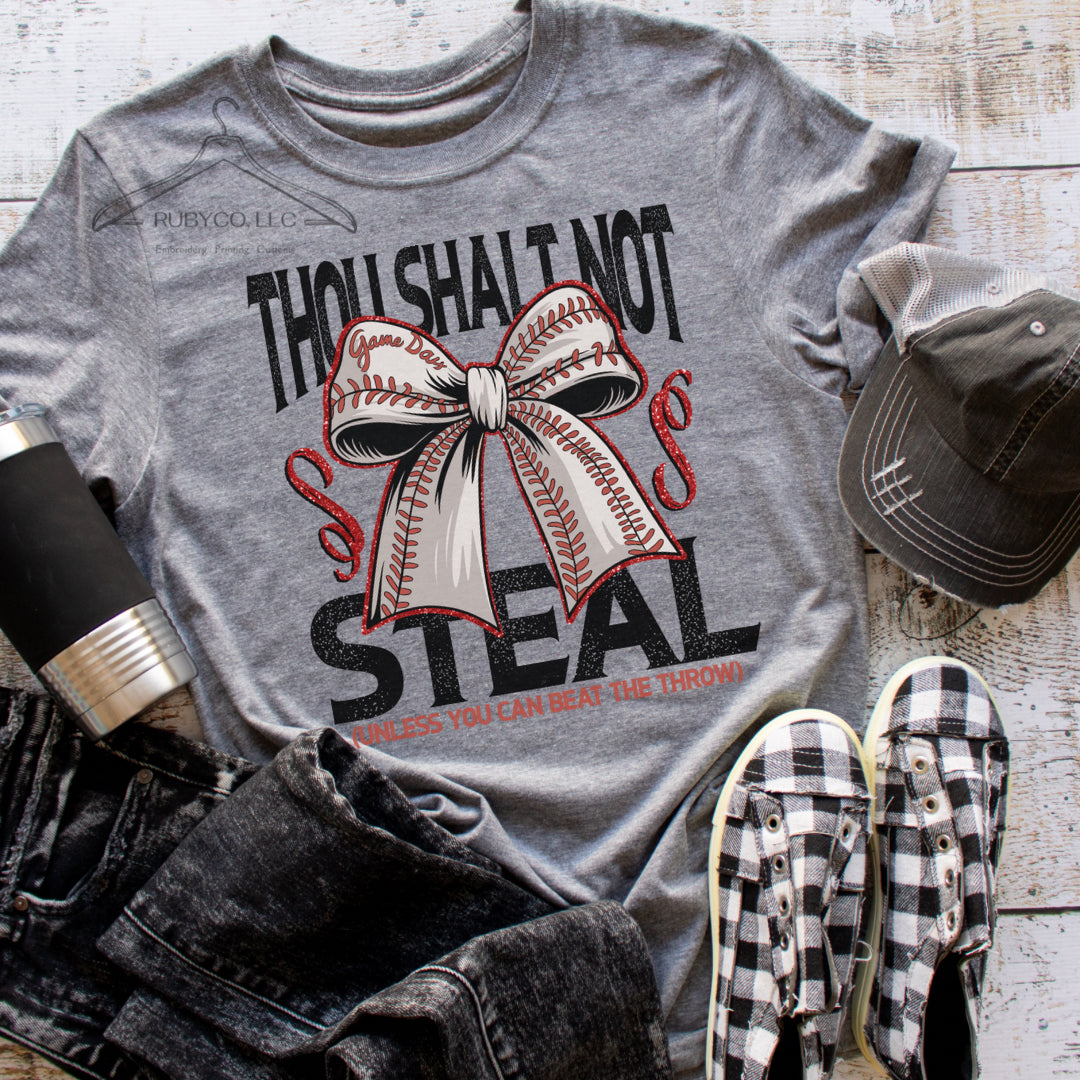 Thou shalt not Steal - Short Sleeve Tee