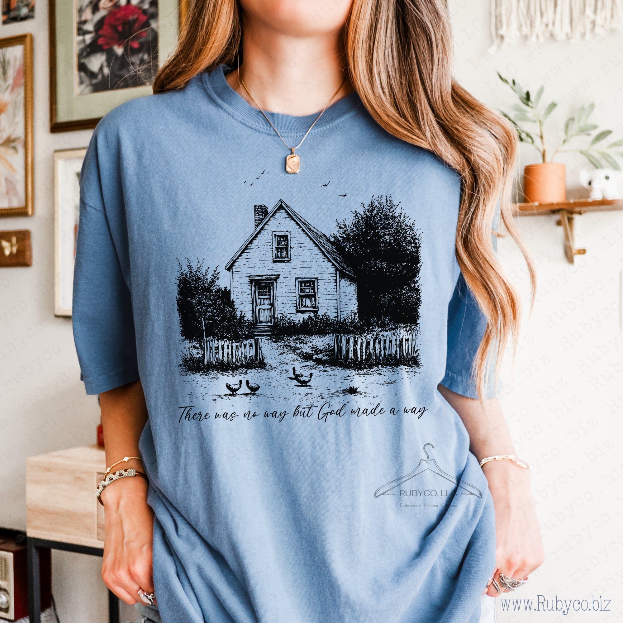 But God - Comfort Colors 1717 Short Sleeve Tee 2
