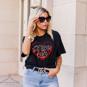 Hot Girls Read - Short Sleeve Shirt