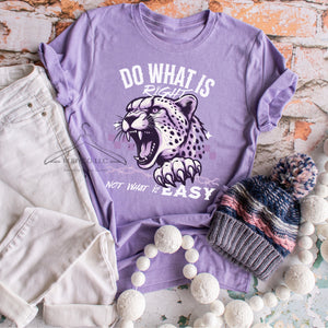 Do What is Right - Purple Short Sleeve Tee