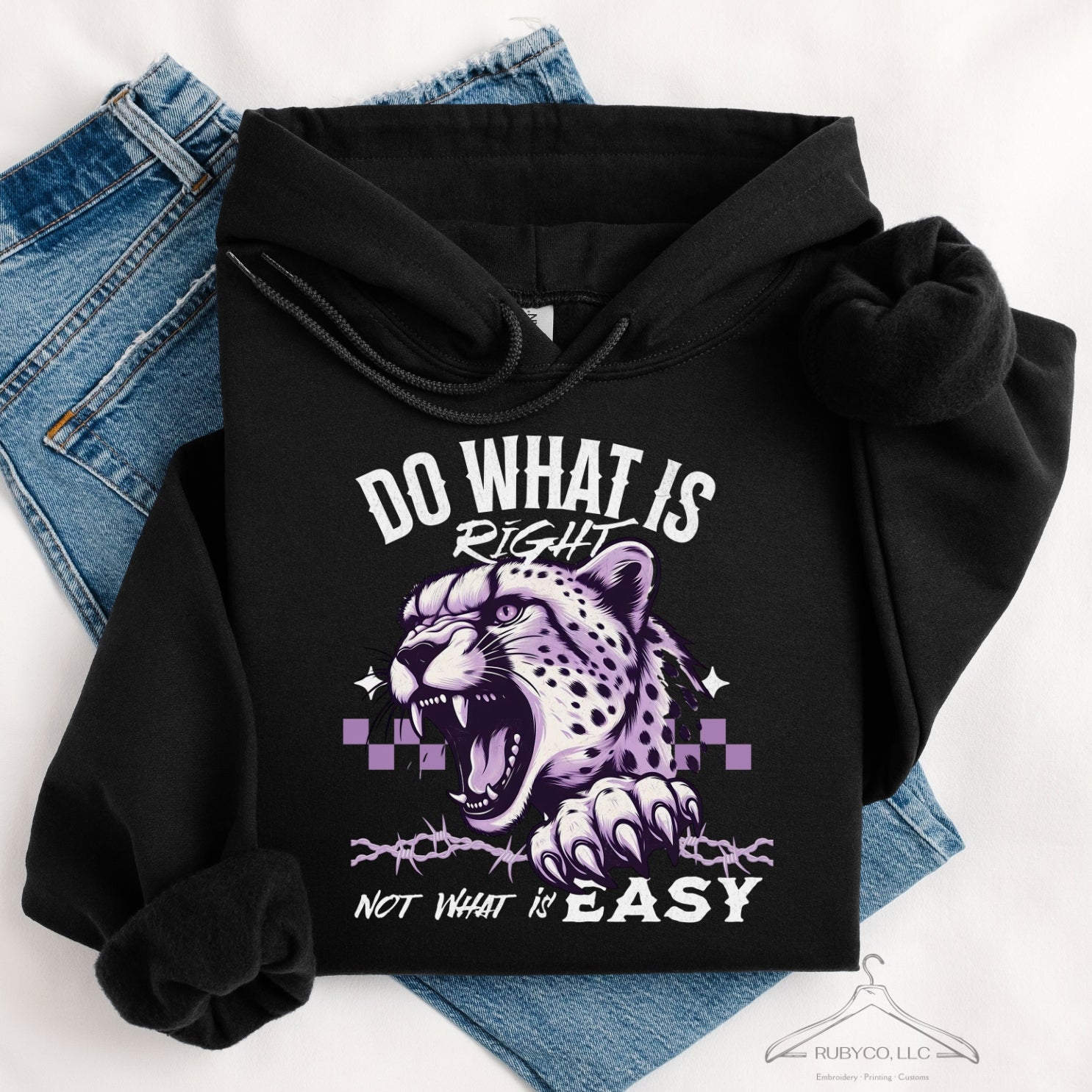 Do What is Right - Black Hoodie