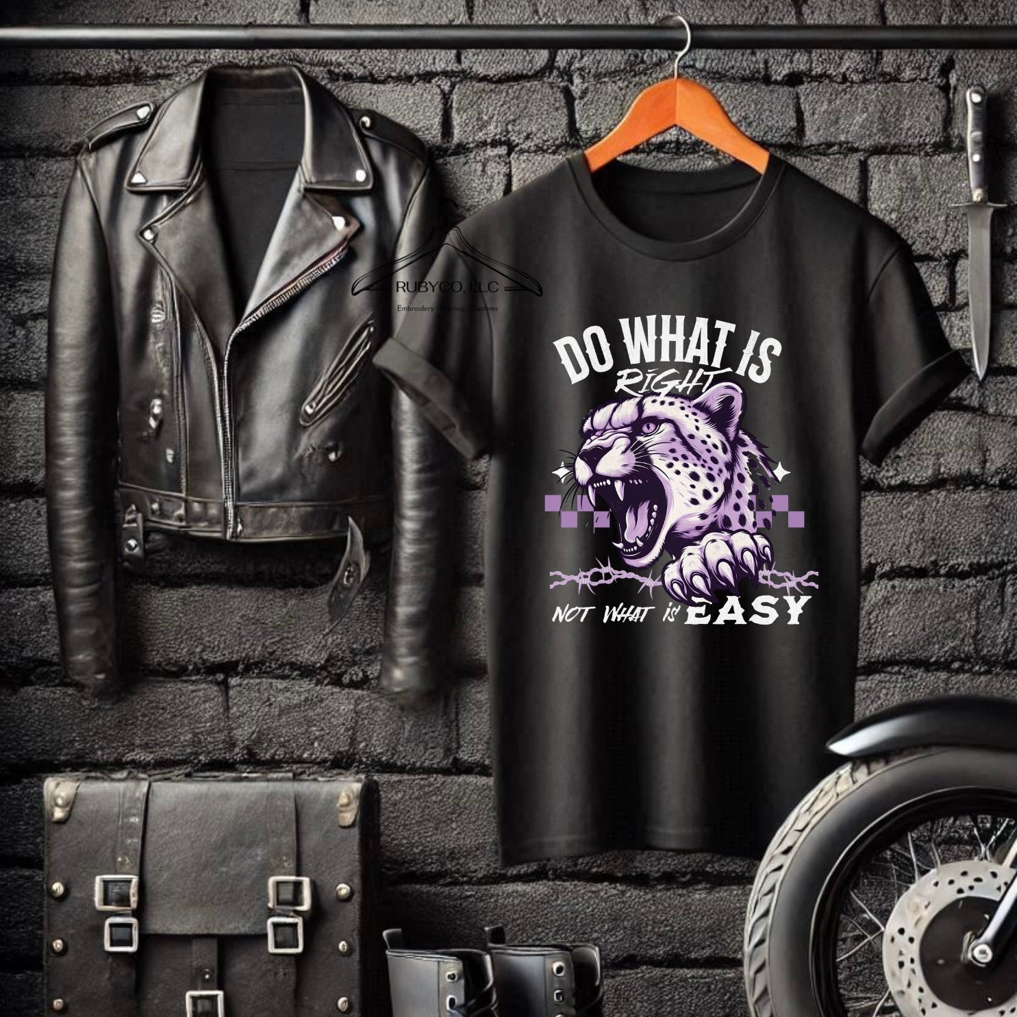 Do What is Right - Black Short Sleeve Tee