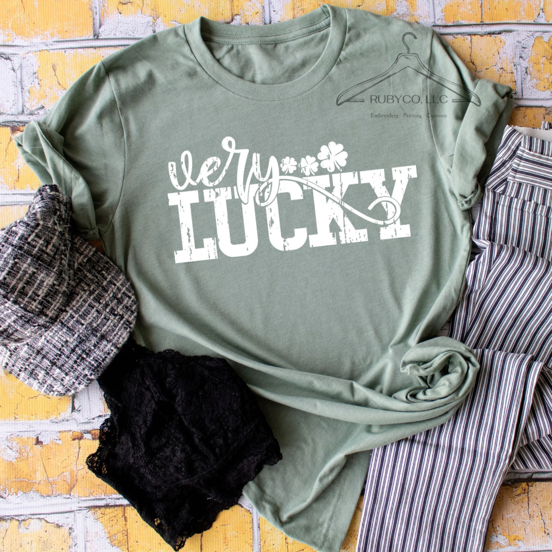 Very Lucky - Short Sleeve Tee