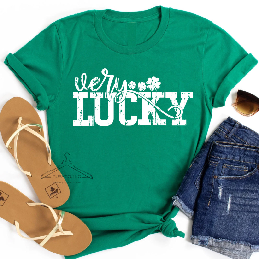 Very Lucky 2 - Short Sleeve Tee