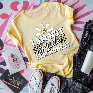 I am not Rude 2 - Short Sleeve Shirt