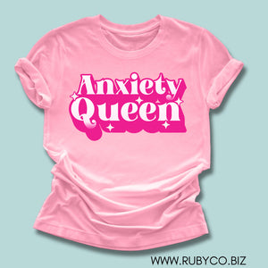 Anxiety Queen - Short Sleeve Shirt