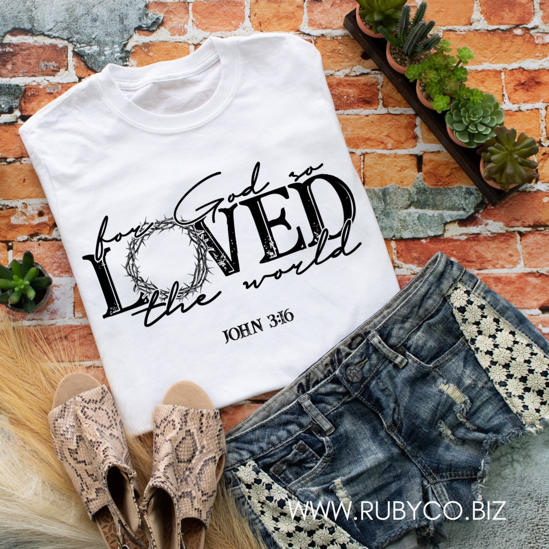 For God so Loved the World - Short Sleeve Tee