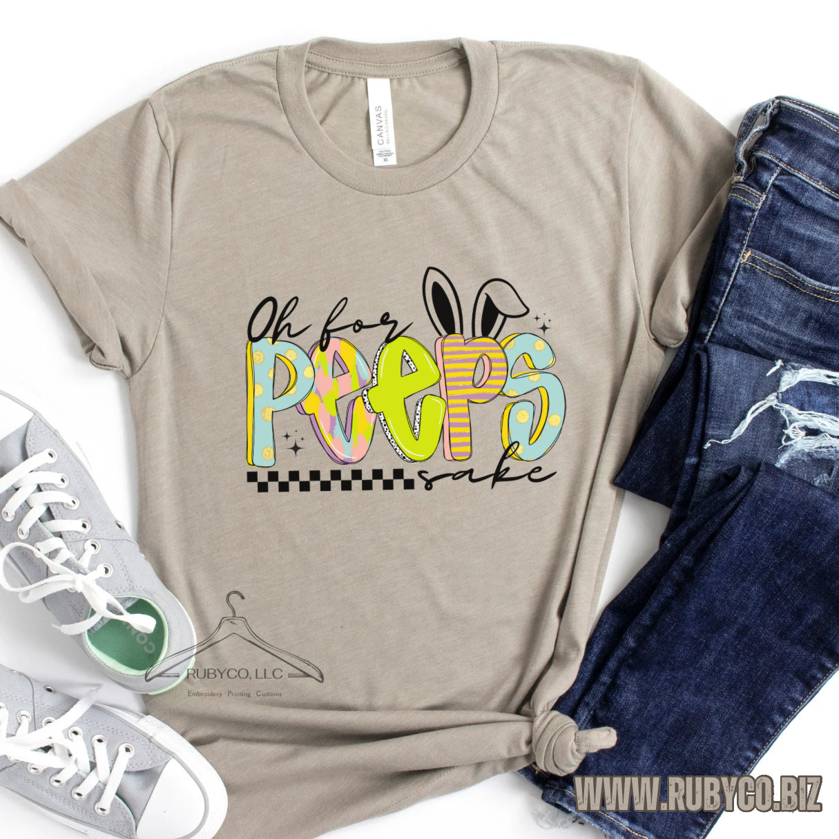 Oh for Peeps Sake - Short Sleeve Tee