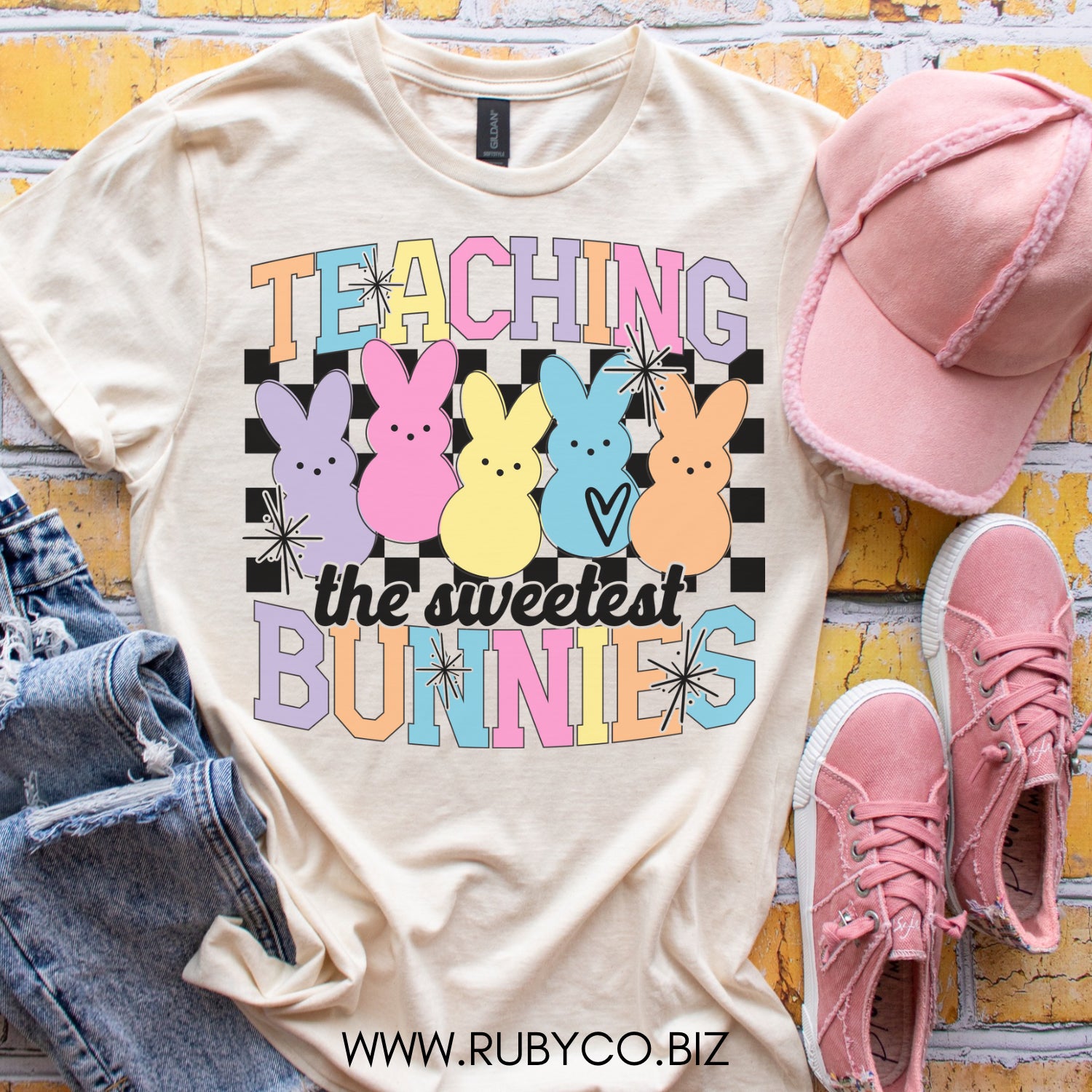 Teaching the Sweetest Bunnies - Short Sleeve Tee