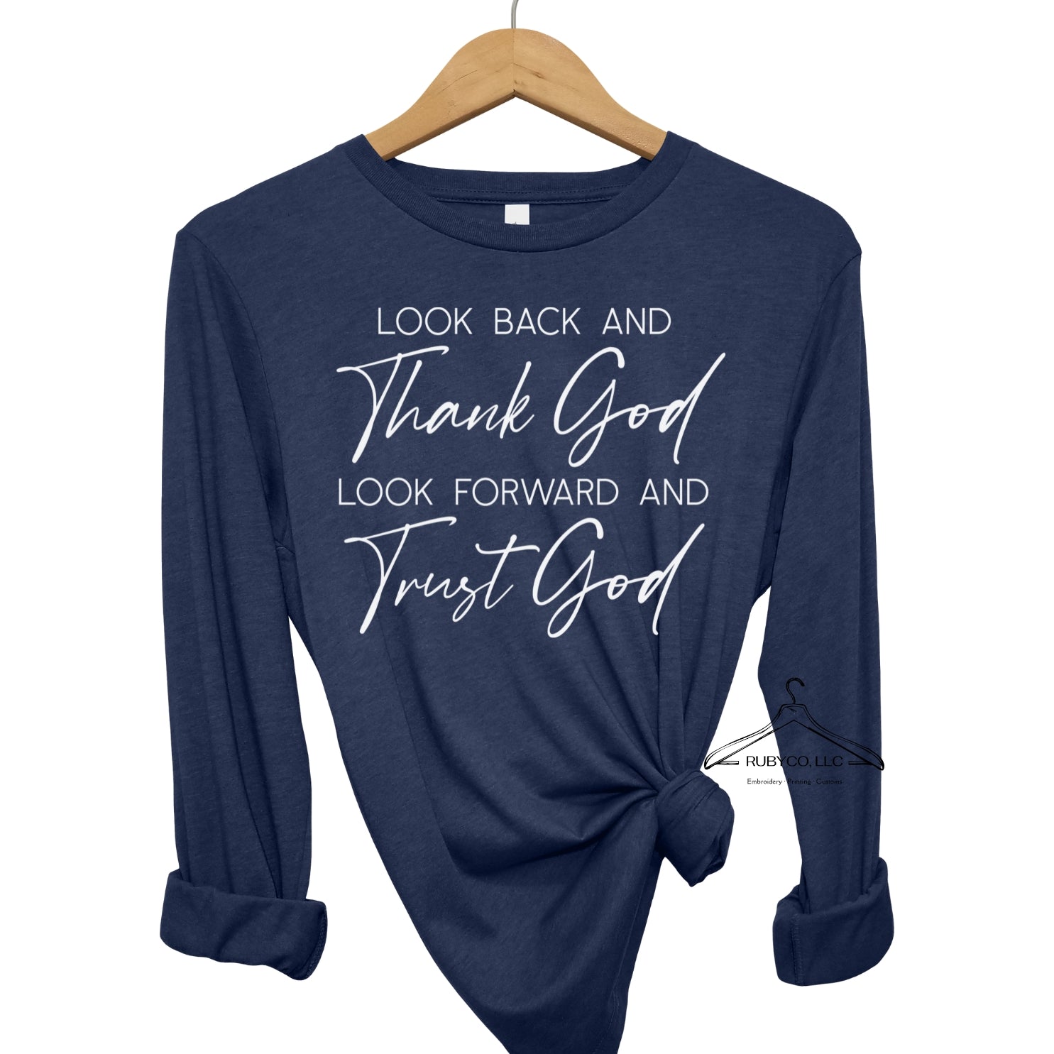 Look Back Look Forward - Long Sleeve Tee