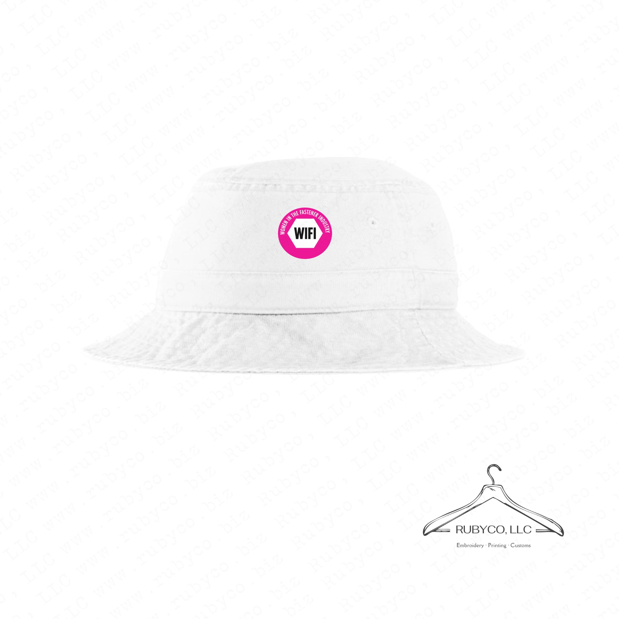 WIFI Logo -Bucket Hat - Made Exclusively for Women in the Fastener Industry Association